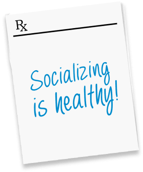 Socializing is Helthy!