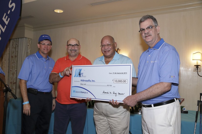 Torneo de Golf Triple-S recauda $112,500 para nueve instituciones